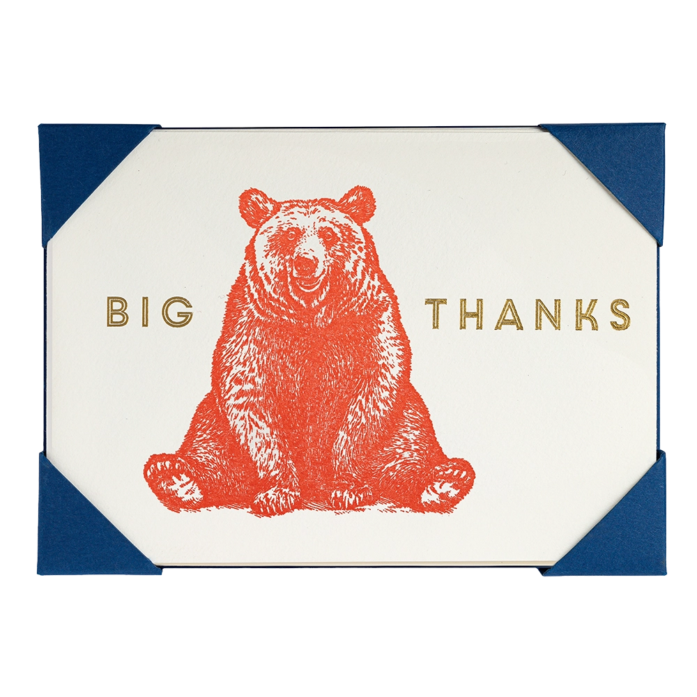 Archivist Gallery | Notelets - Big Thanks