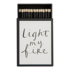 Archivist Gallery | Keepsake Matchbox - Light My Fire