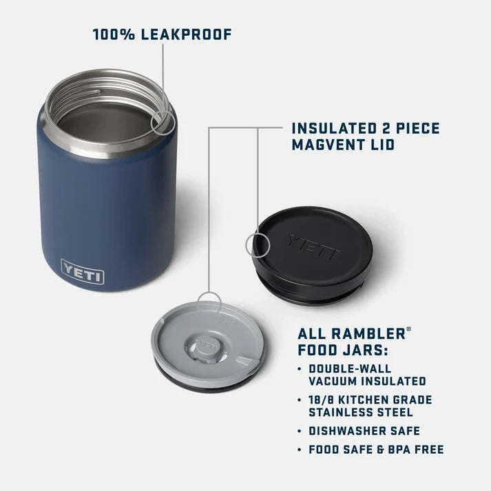 YETI | Rambler 24oz Food Jar - Navy