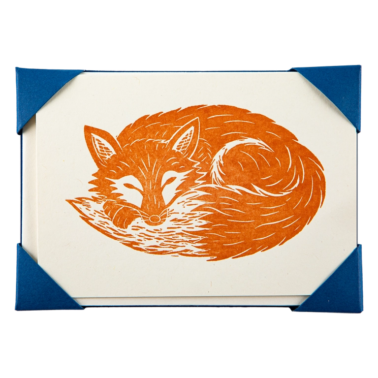 Archivist Gallery | Notelets - Sleeping Fox