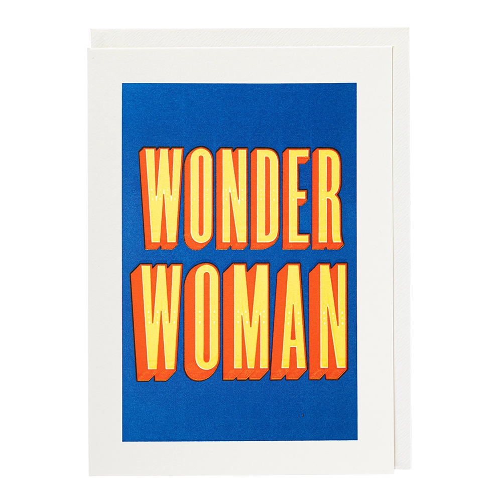 Archivist Gallery | Greeting card - Wonder Woman