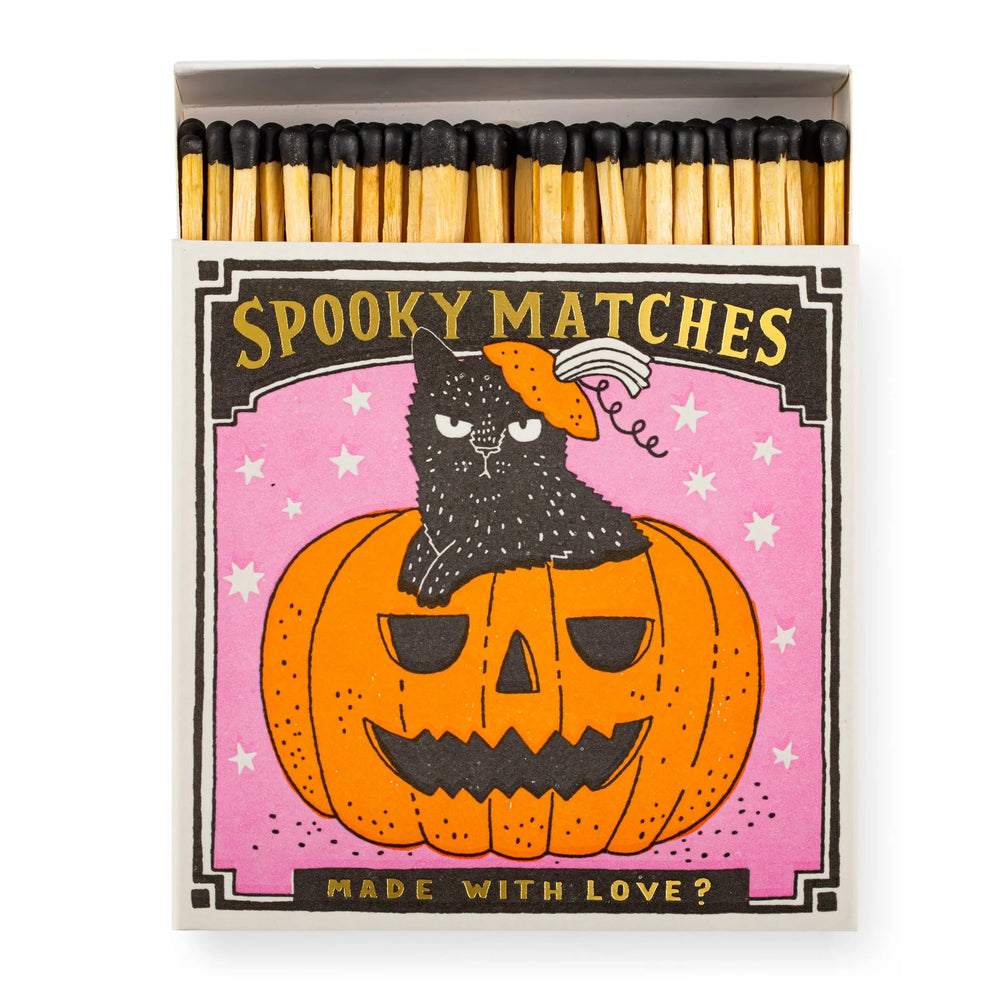 Archivist Gallery | Square Matchbox - Spooky Matches