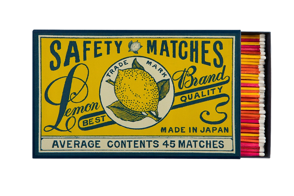 Archivist Gallery | Giant Matches - Lemon