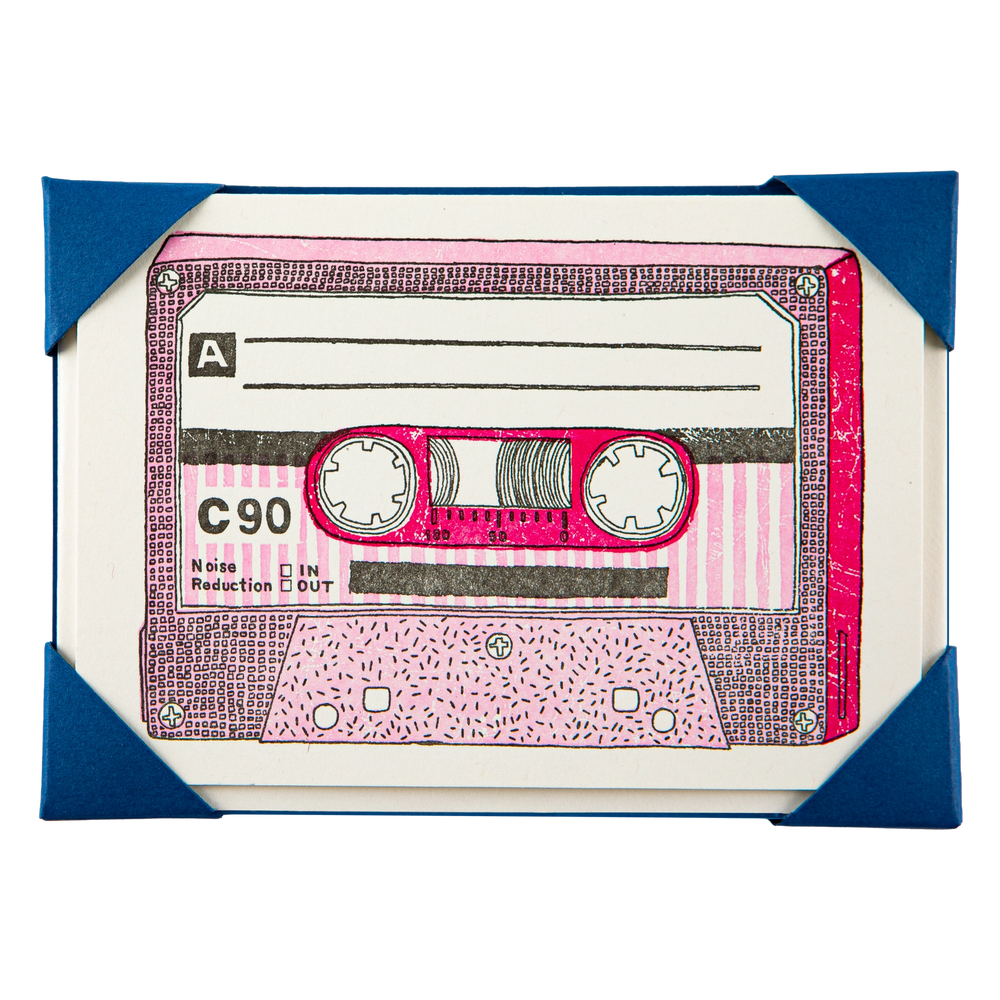 Archivist Gallery | Notelets - Cassette Tape