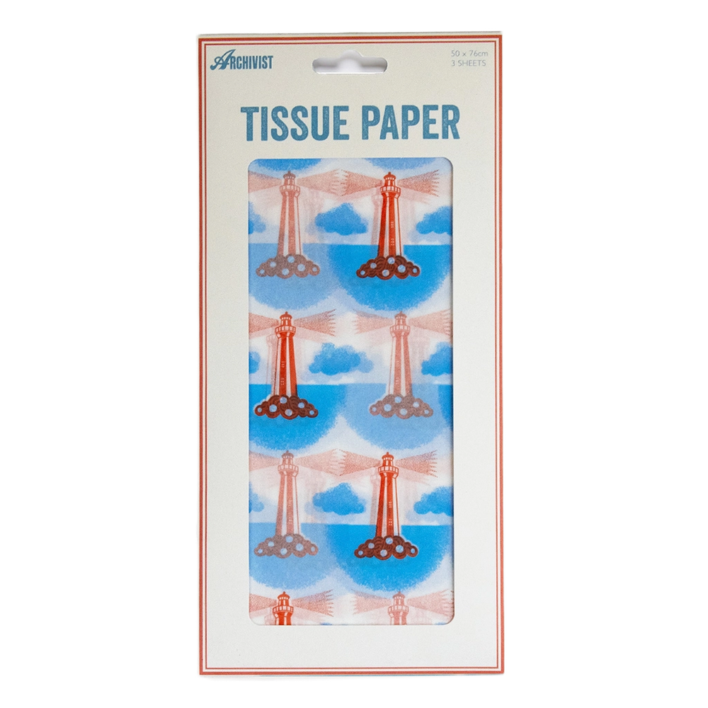 Archivist Gallery | Tissue Paper - Lighthouse
