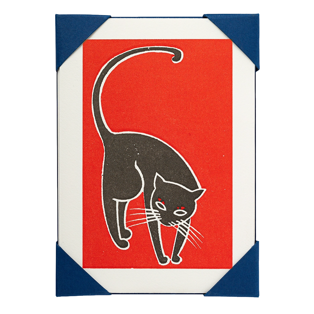 Archivist Gallery | Notelets - Black Cat