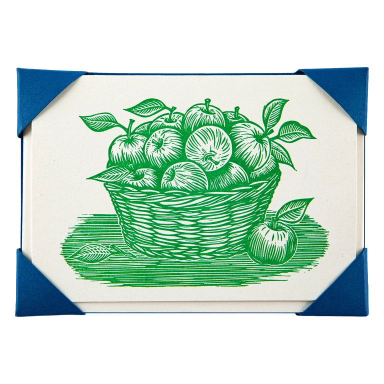 Archivist Gallery | Notelets - Apple Basket