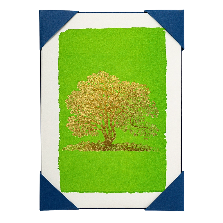 Archivist Gallery | Notelets - Gold Oak Tree