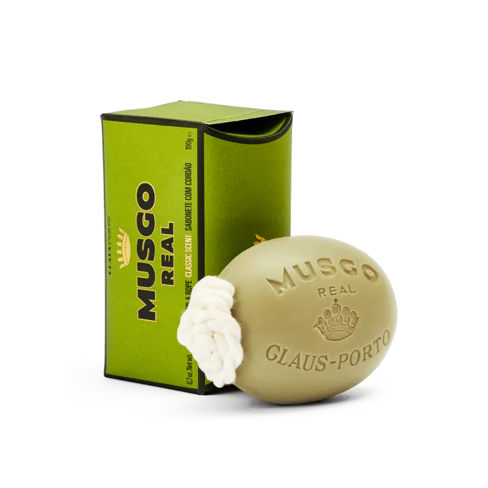 Claus Porto | Musgo Real - Soap on a Rope - Classic 190g