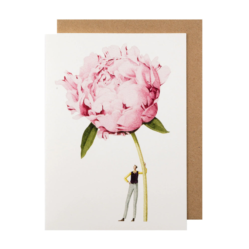 Laura Stoddart | Greeting Card -  Pink Peony