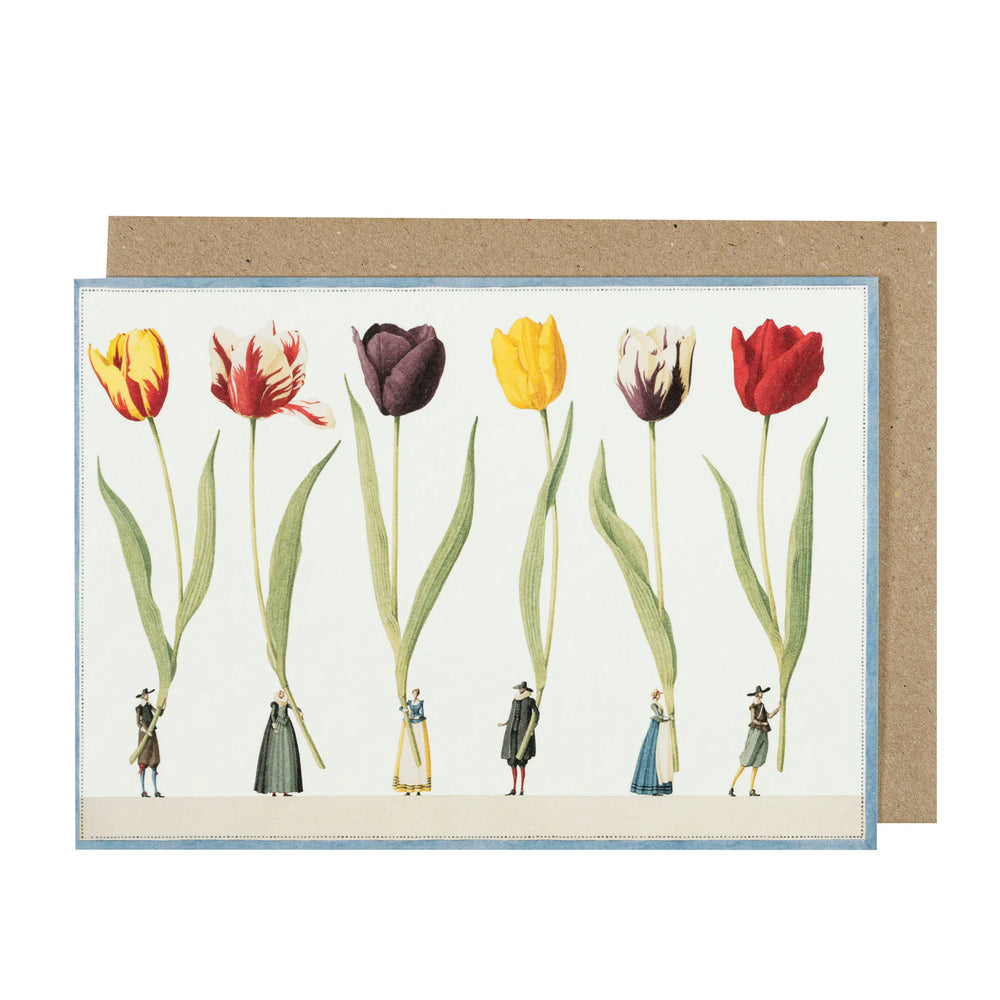 Laura Stoddart | Greeting Card - Tulip Parade