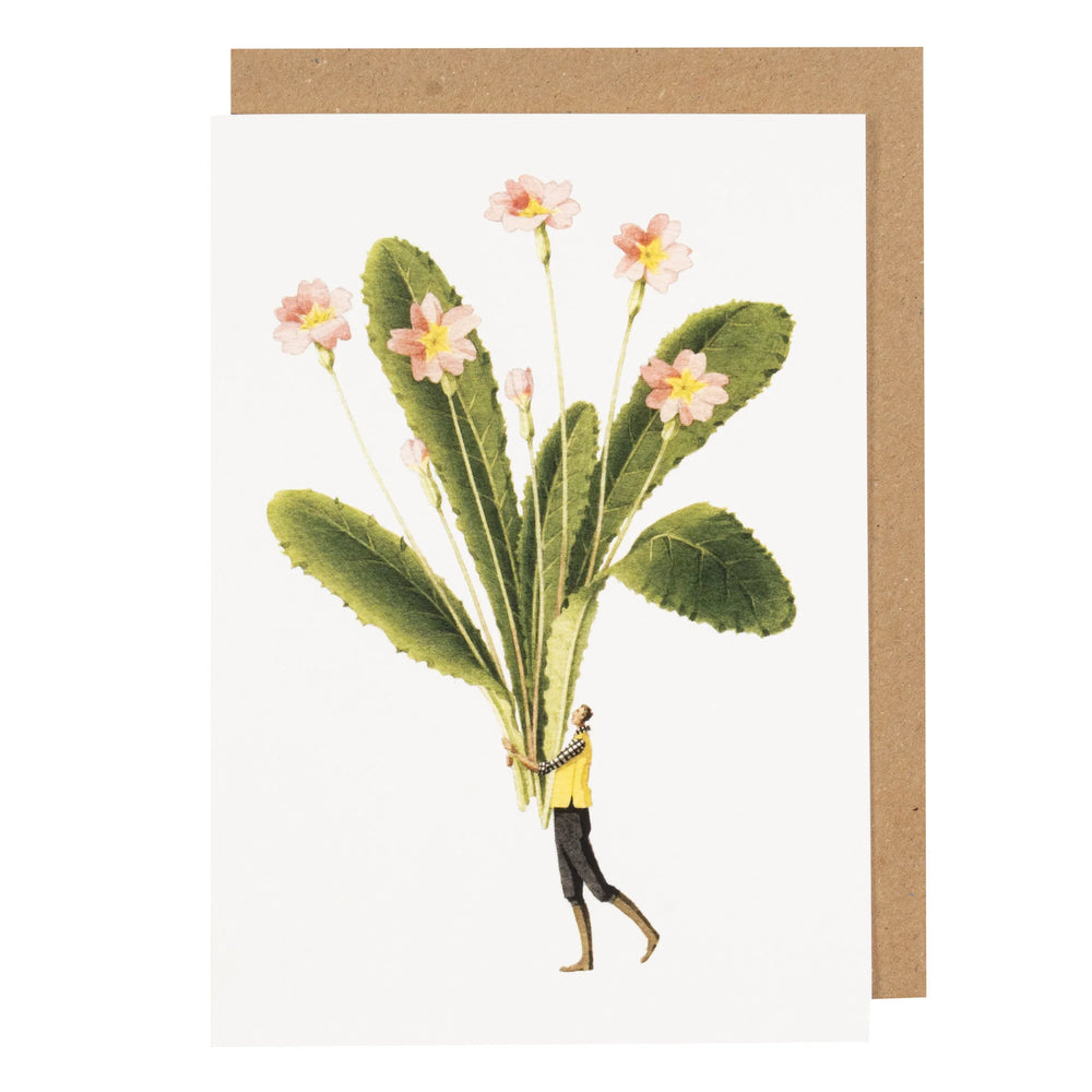 Laura Stoddart | Greeting Card - Spring Flowers - Primrose