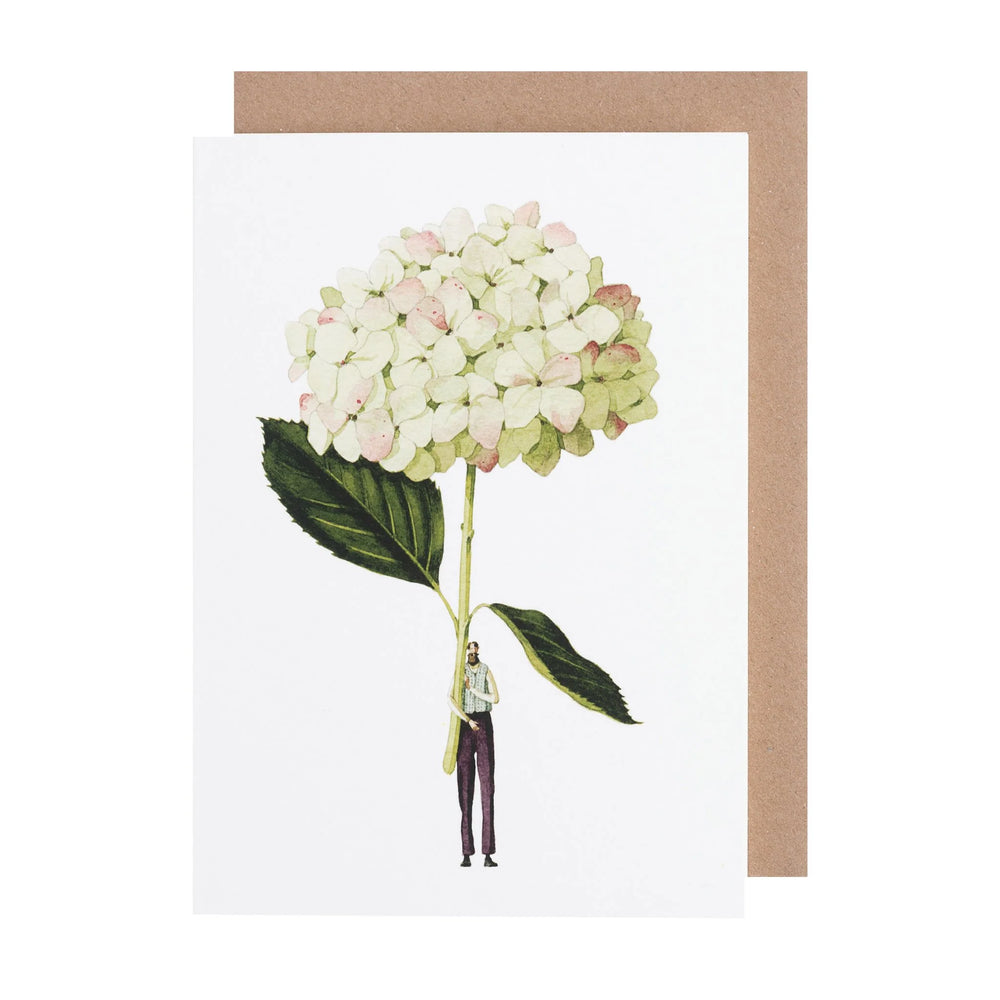 Laura Stoddart | Greeting Card - Hydrangea Green