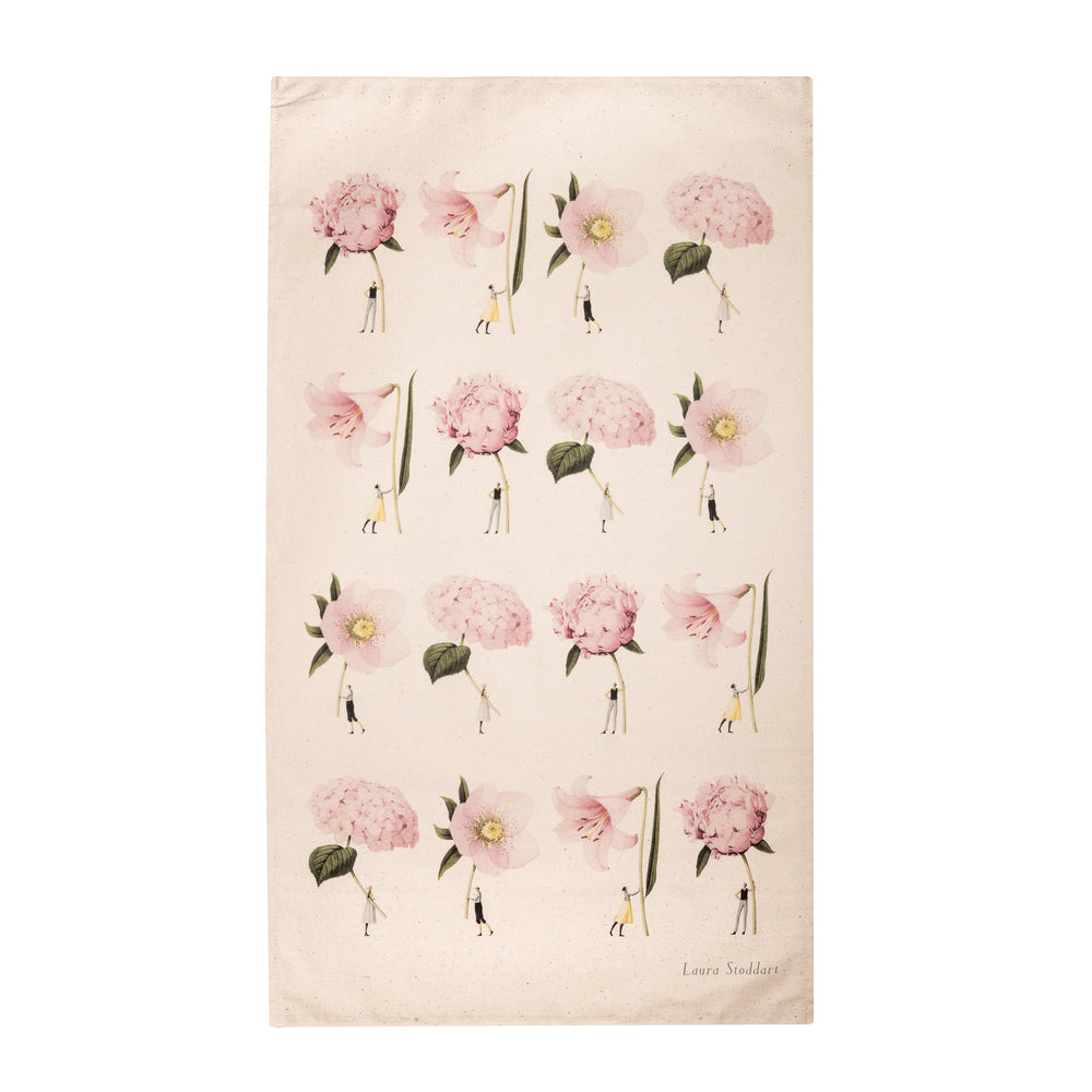 Laura Stoddart | Tea Towel - Pink Multi