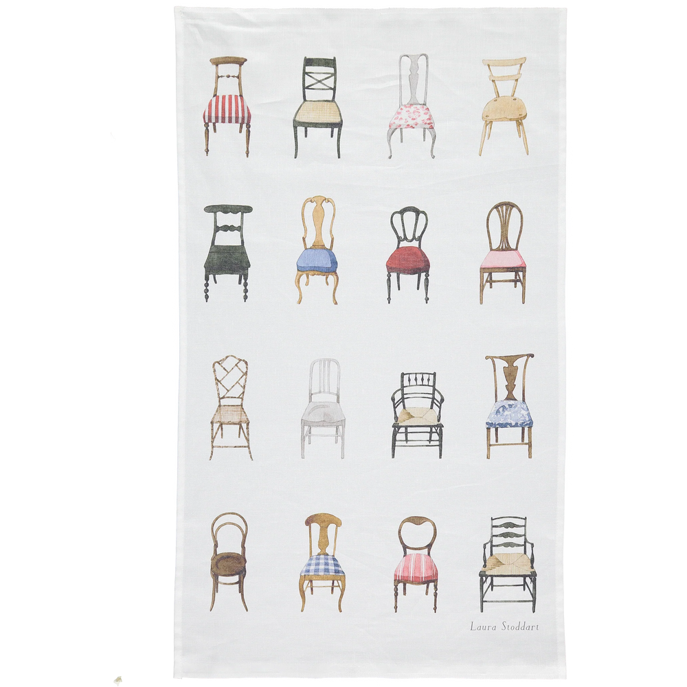 Laura Stoddart | Tea Towel - Musical Chairs