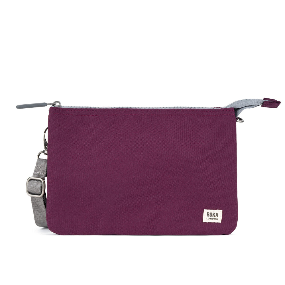 ROKA London | Carnaby Crossbody - Extra Large - Cherry Lacquer