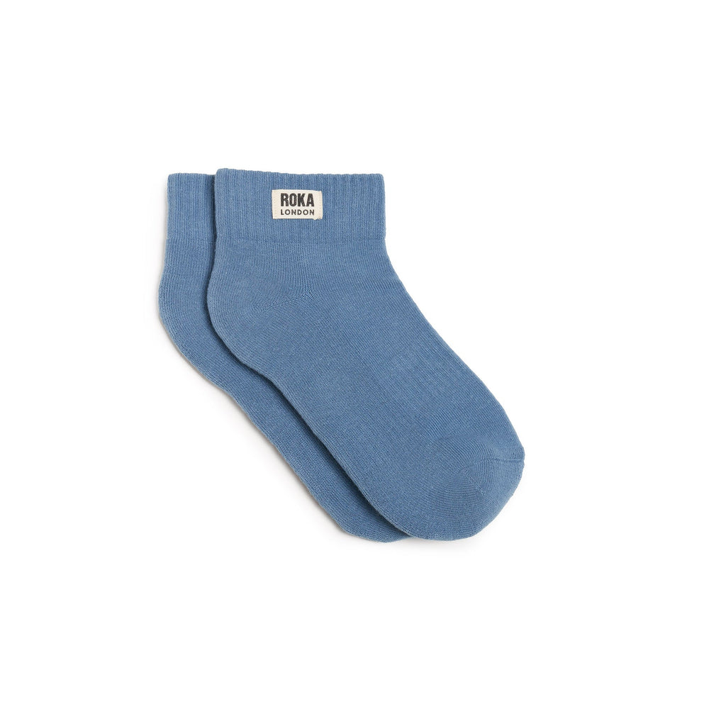 ROKA London | Wembley Ankle Socks - Women - Airforce