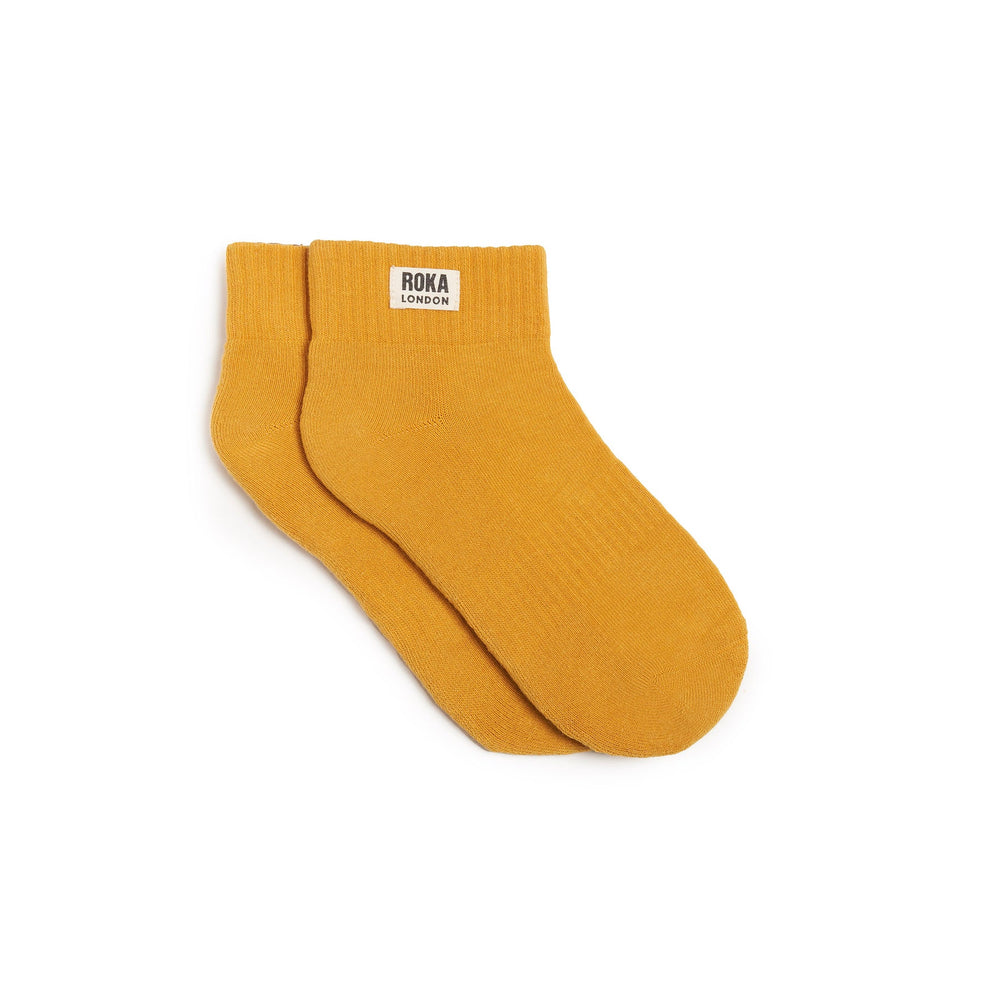 ROKA London | Wembley Ankle Socks - Women - Corn