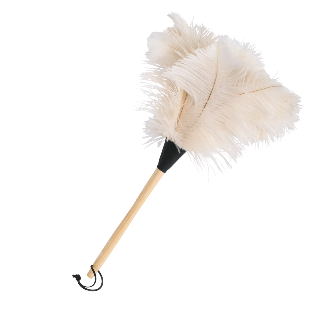 Redecker | Ostrich Feather Duster - White - 50cm