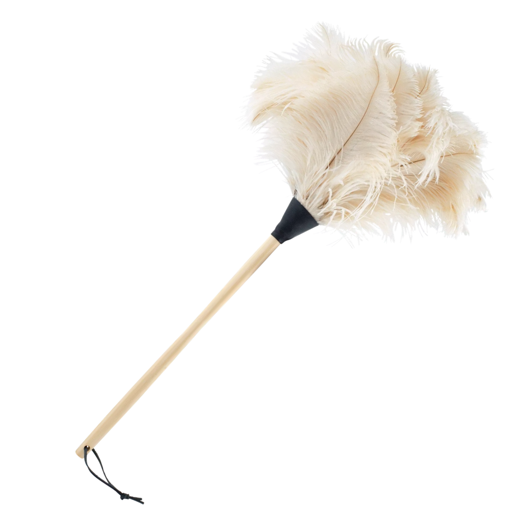 Redecker | Ostrich Feather Duster - White - 70cm