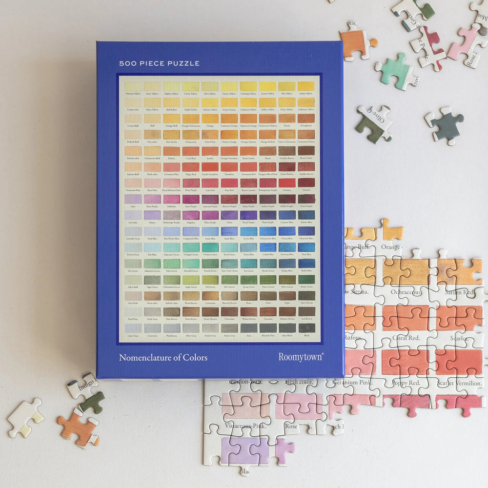 Roomytown | Jigsaw Puzzle - 500 piece - Nomenclature of Colours