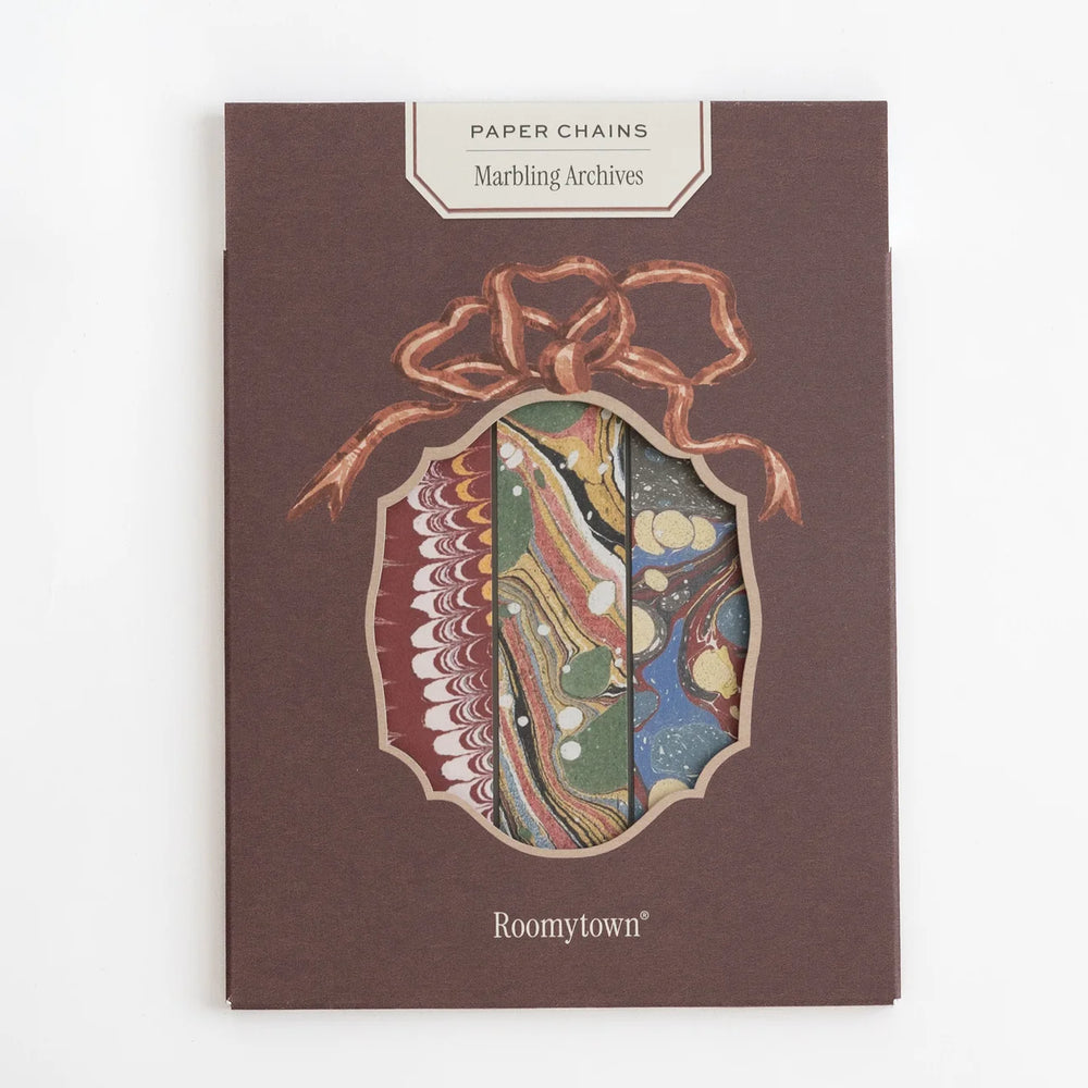 Roomytown | Paper Chains - Marbling Archives