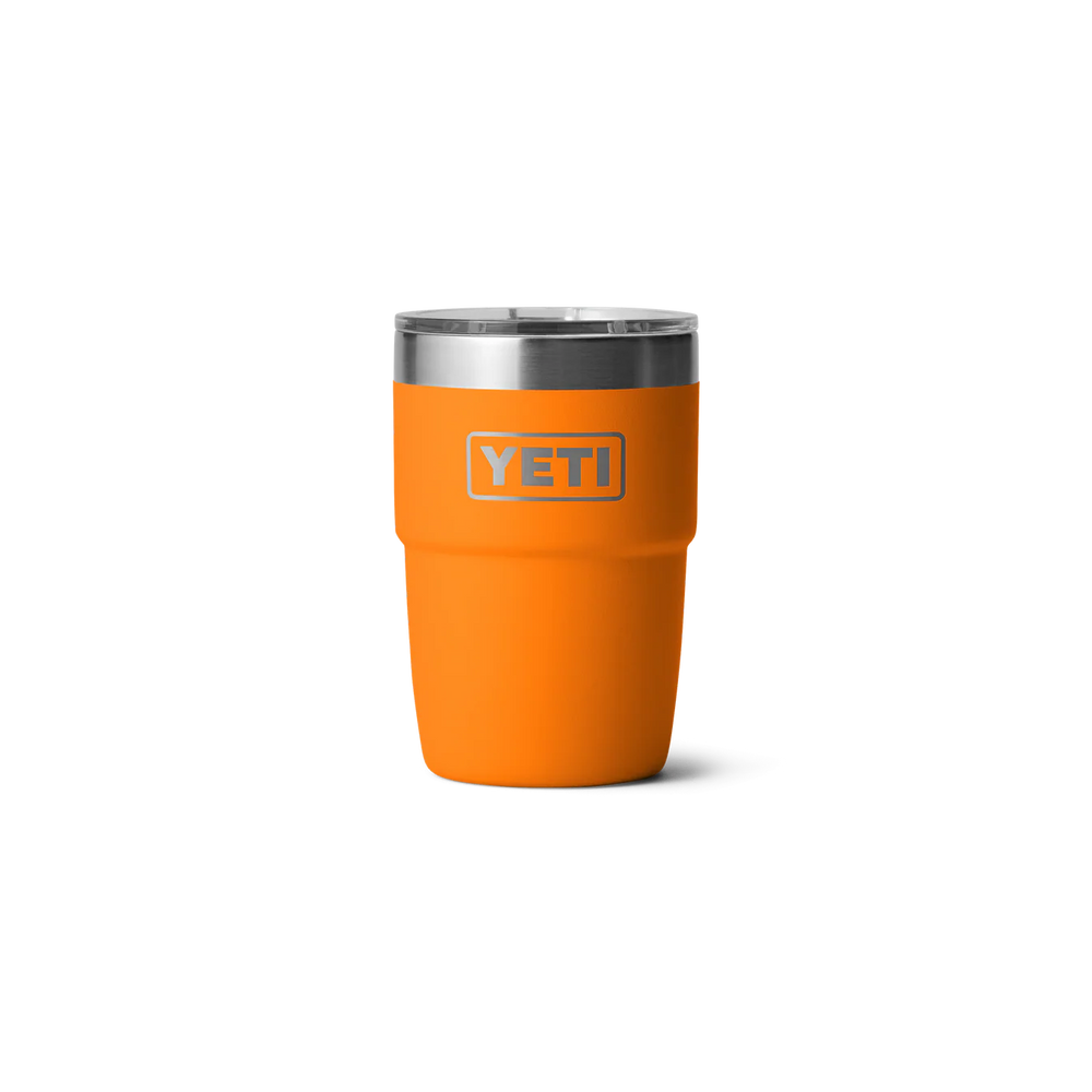 YETI | Rambler 8oz Stackable Cup - Ceramic - King Crab Orange