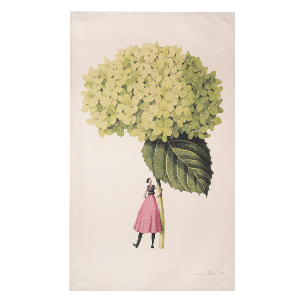 Laura Stoddart | Tea Towel - Hydrangea Annabelle