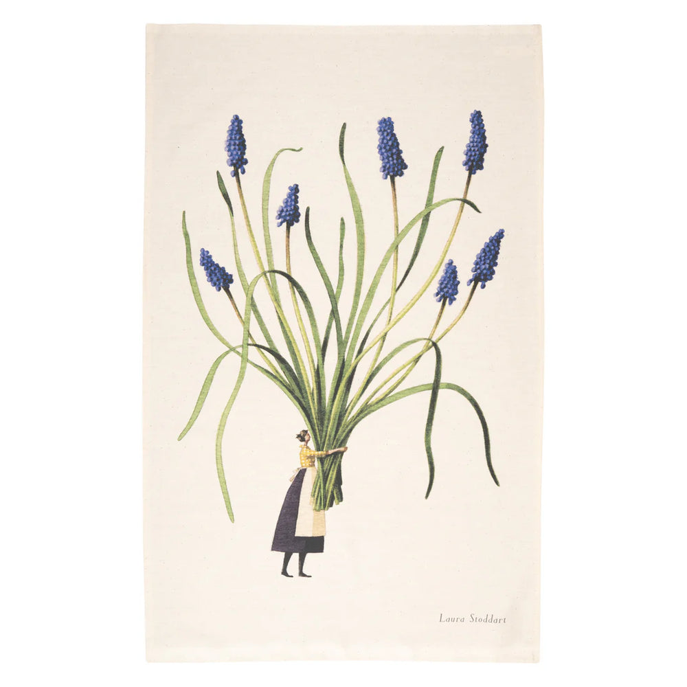 Laura Stoddart | Tea Towel - Muscari