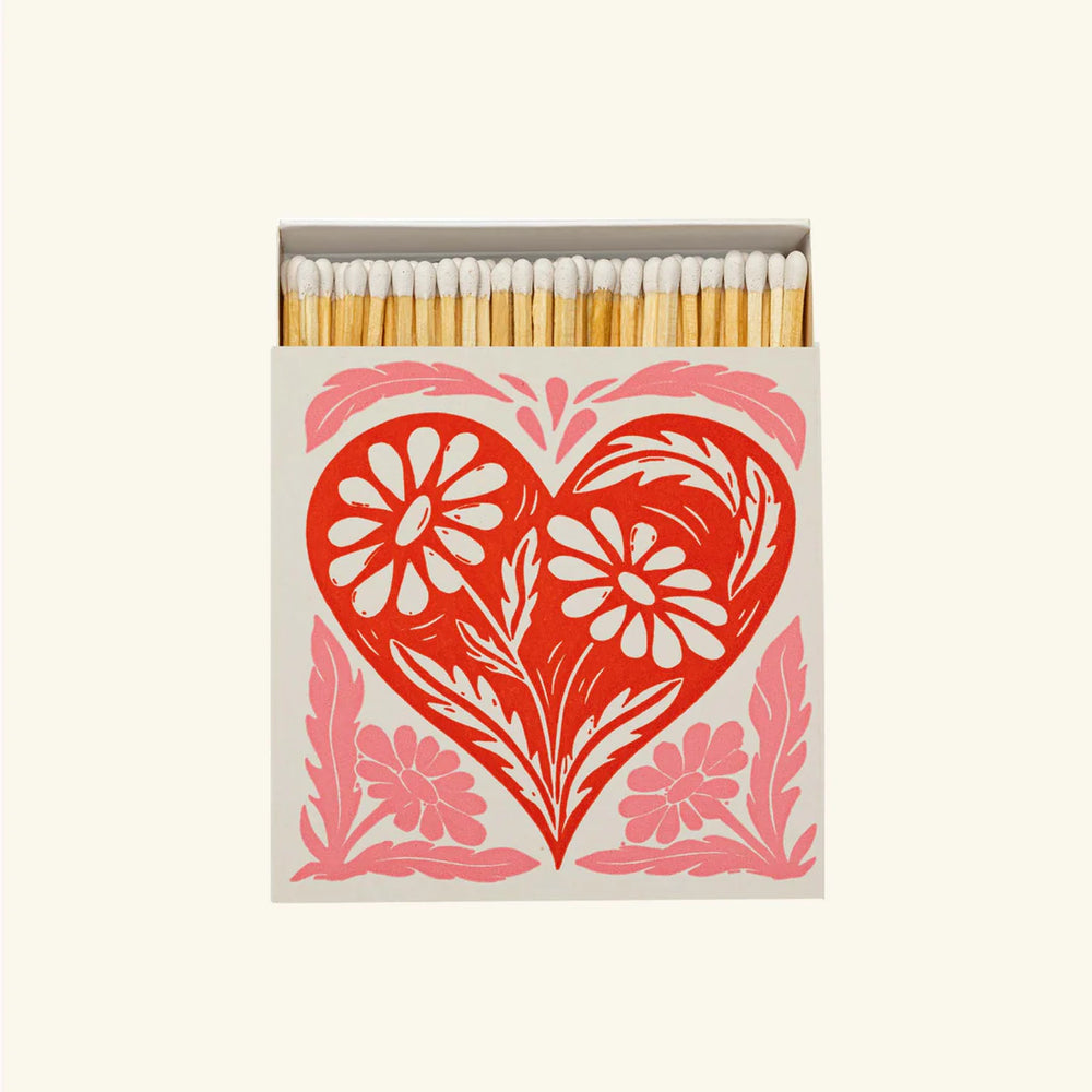 Archivist Gallery | Square Matchbox - Botanical Heart