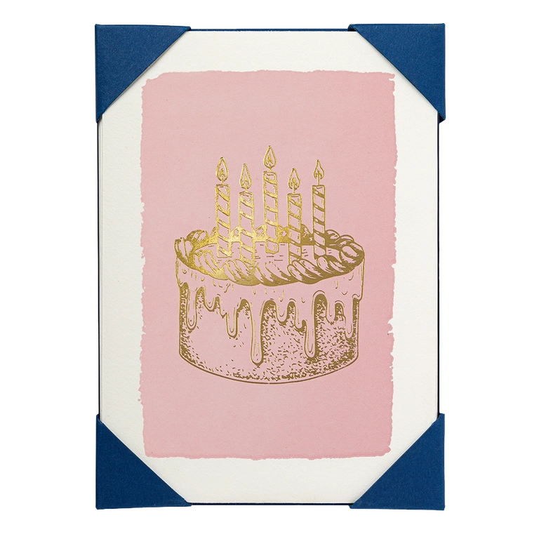 Archivist Gallery | Notelets - Gold Cake