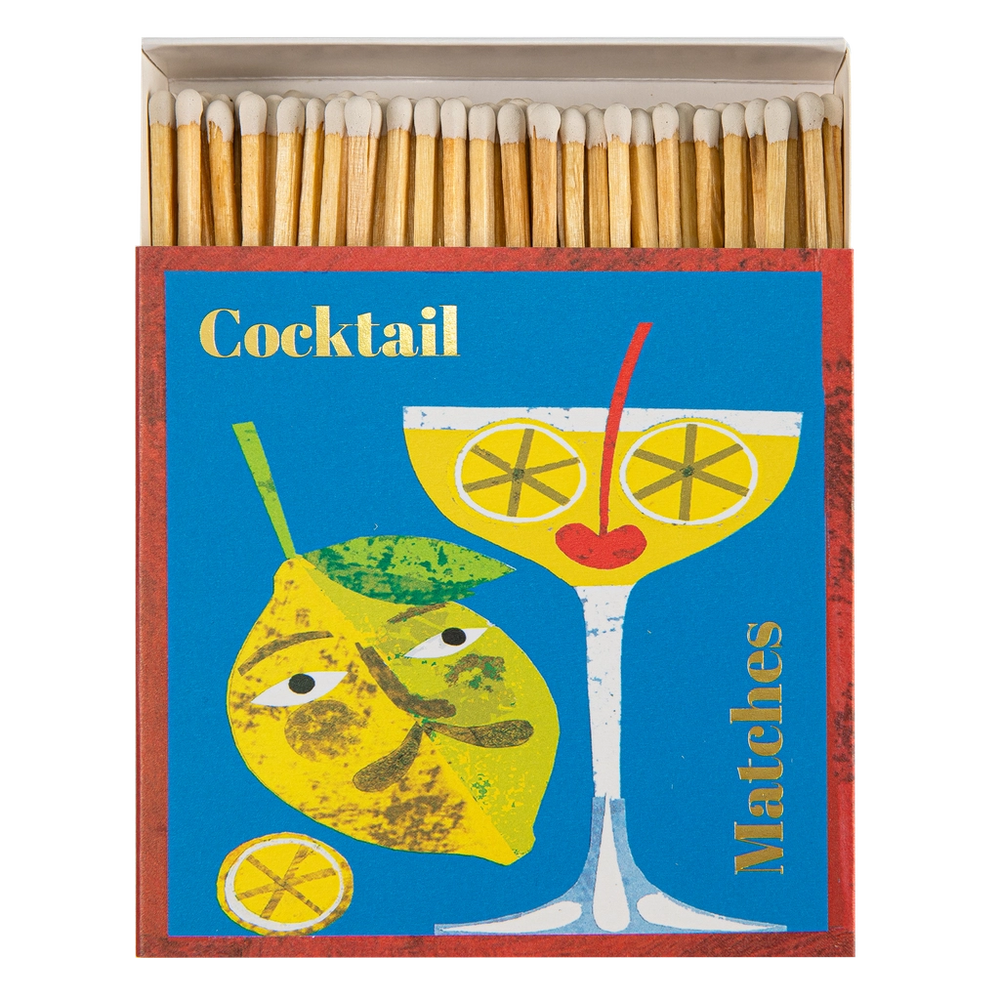 Archivist Gallery | Square Matchbox - Zesty Cocktail