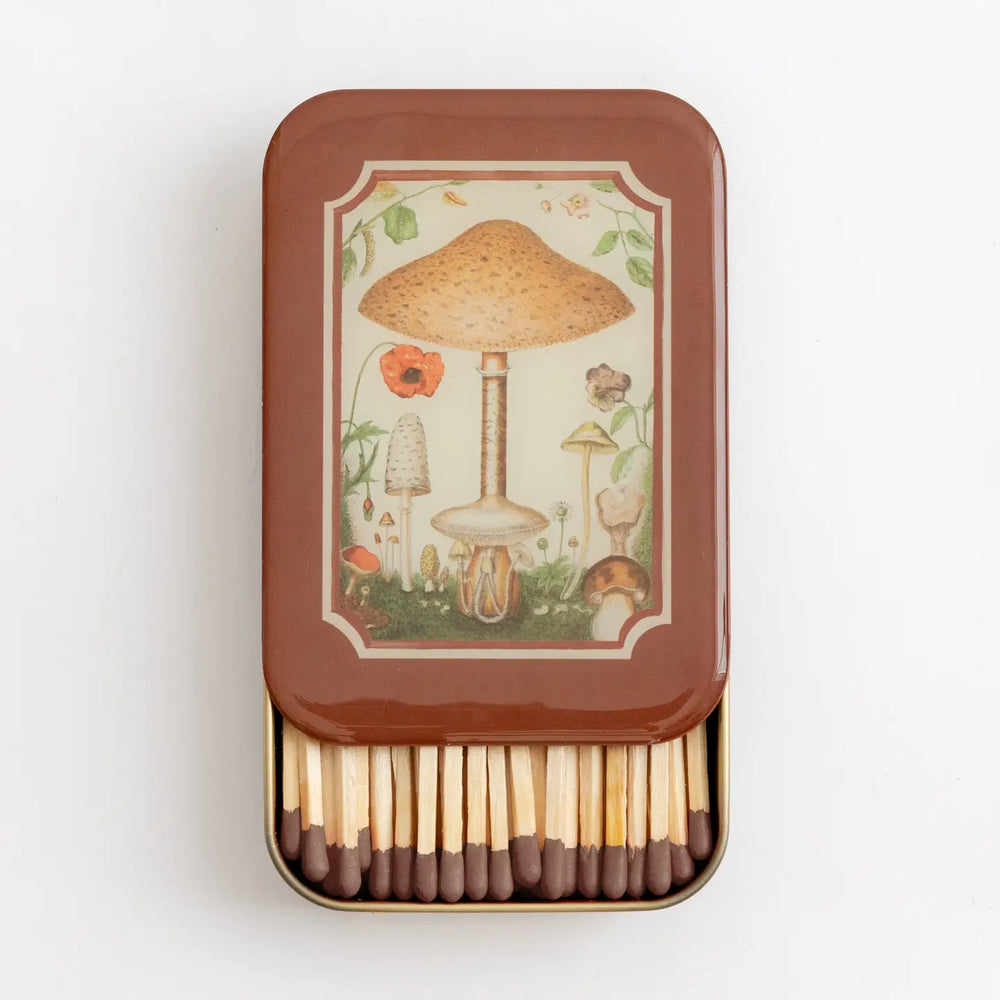 Roomytown | Matches in Tin - Fungi