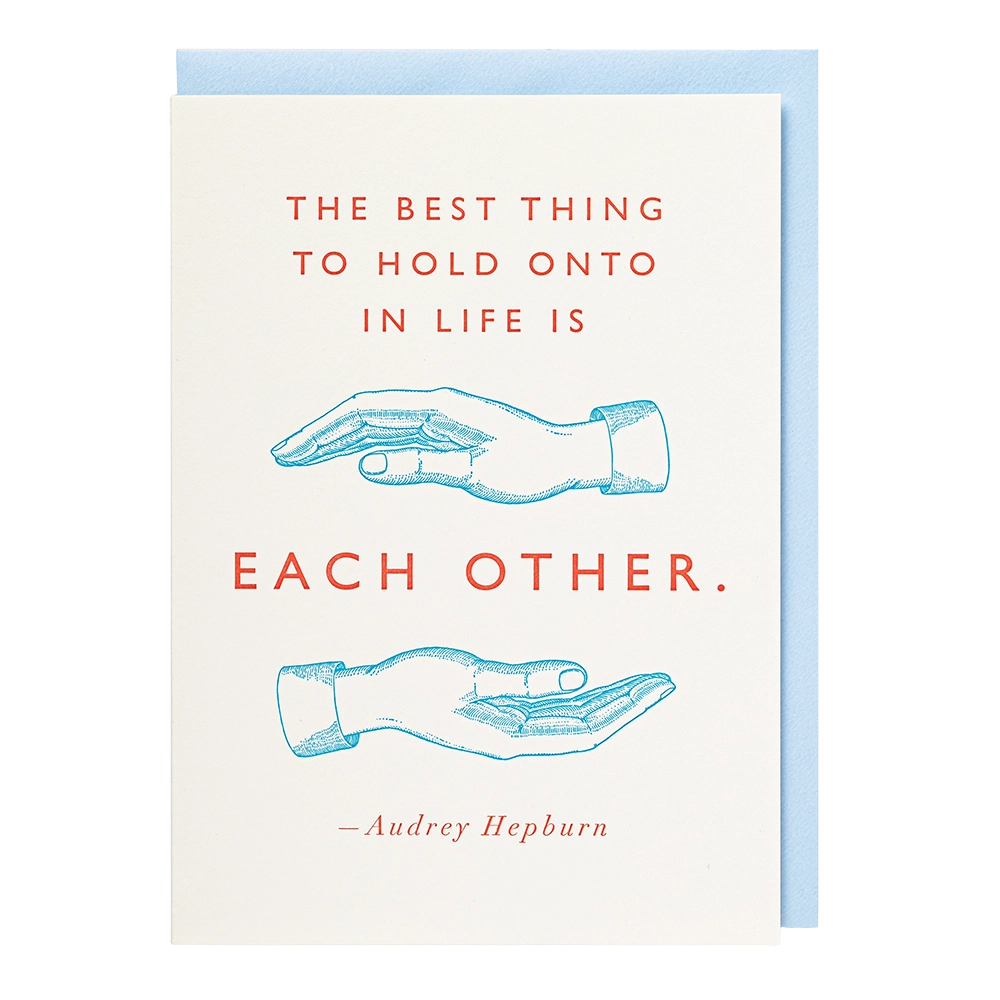 Archivist Gallery | Greeting card - Audrey Hepburn