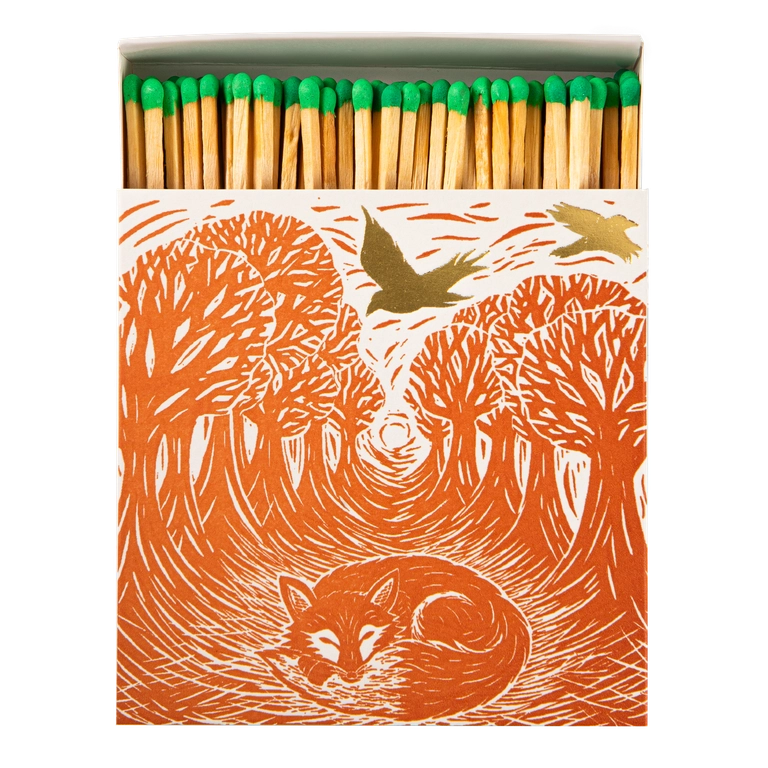 Archivist Gallery | Square Matchbox - Woodland Fox