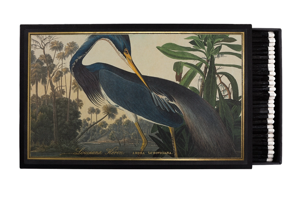 Archivist Gallery | Giant Matches - Louisiana Heron