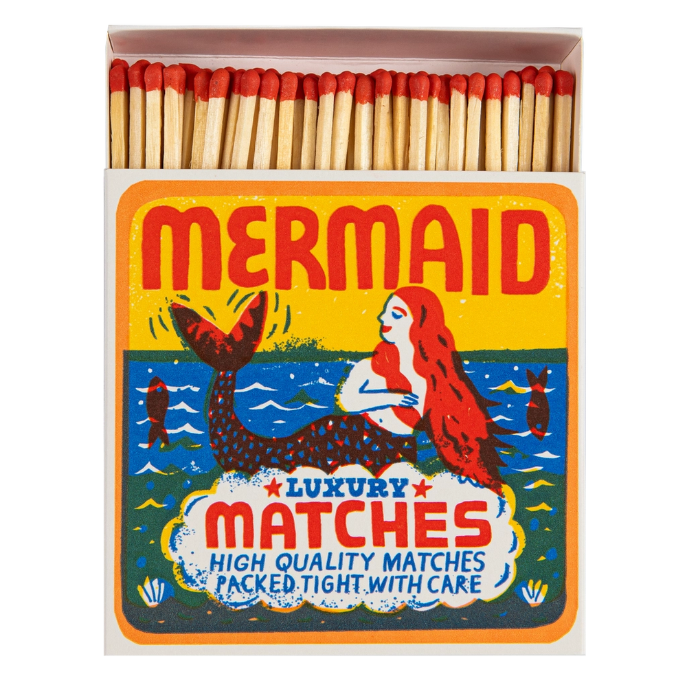 Archivist Gallery | Square Matchbox - Mermaid