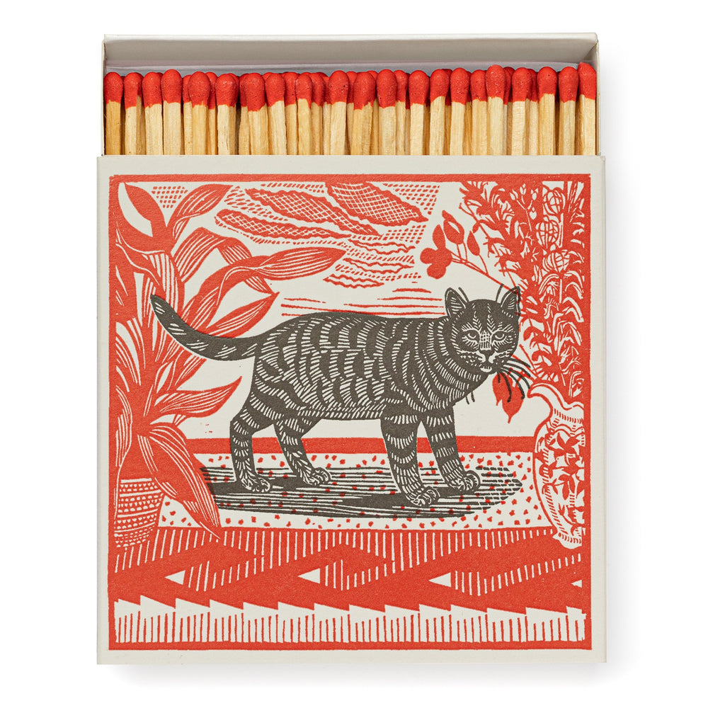 Archivist Gallery | Square Matchbox - Sasha The Cat