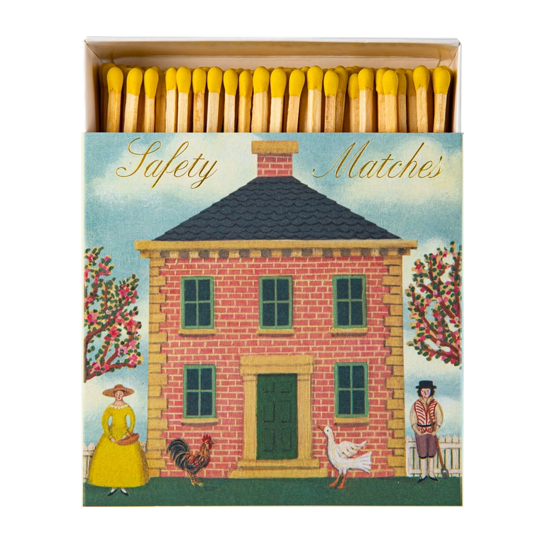 Archivist Gallery | Square Matchbox - Red Brick House