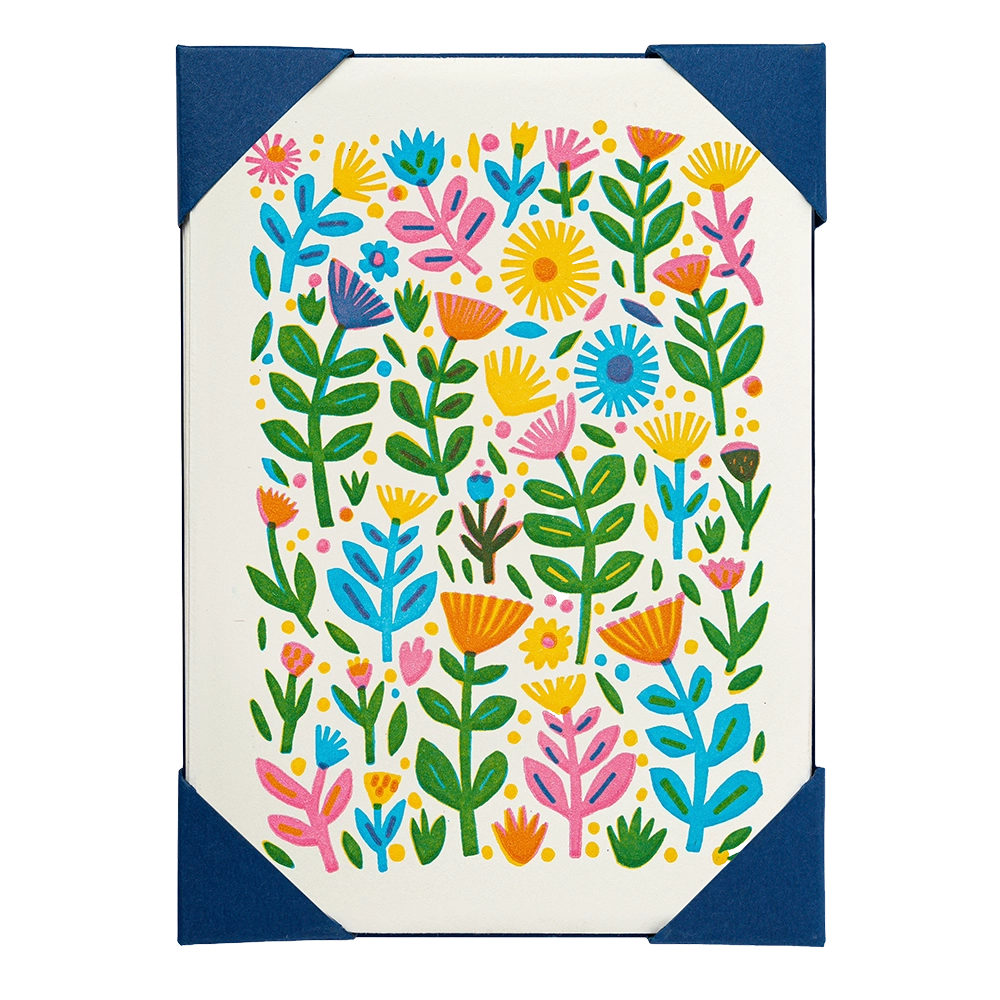 Archivist Gallery | Notelets - Flower Pattern