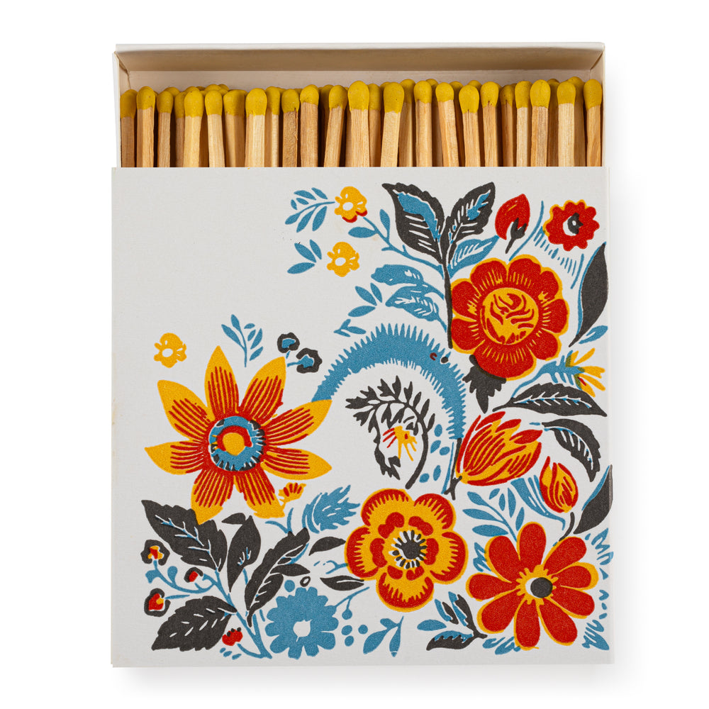 Archivist Gallery | Square Matchbox - Flowers Real Fun Wow!