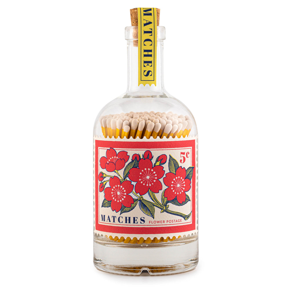 Archivist Gallery | Match Bottle -  Flowers Stamp
