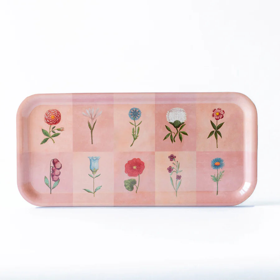Roomytown | Birchwood Tray - Festival of Flowers