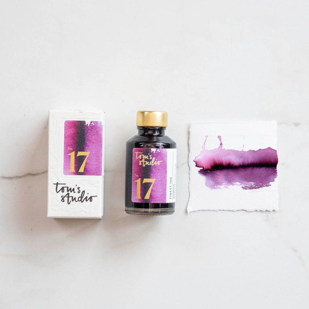 Tom's Studio | Fountain Pen Ink 50ml - 17 - Damson