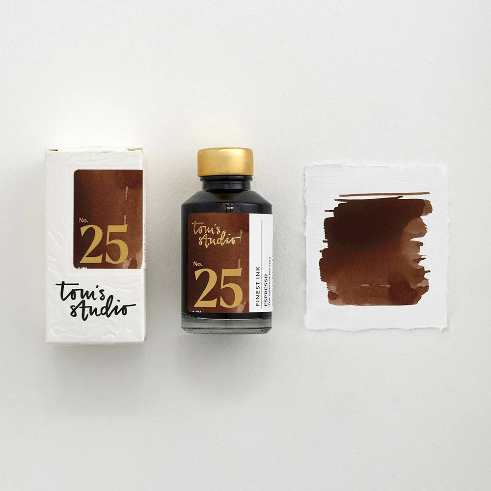 Tom's Studio | Fountain Pen Ink - 25 - Espresso