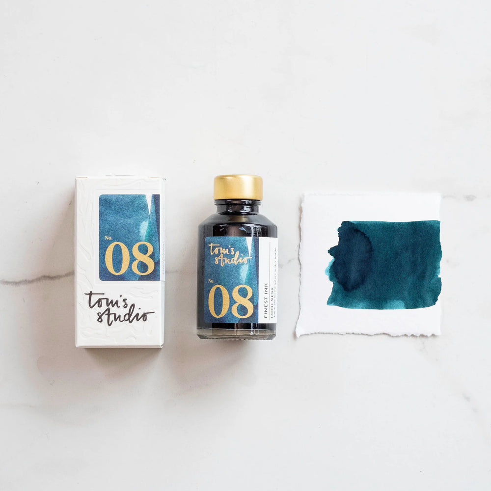 Tom's Studio | Fountain Pen Ink 50ml - 08 - Loch Ness