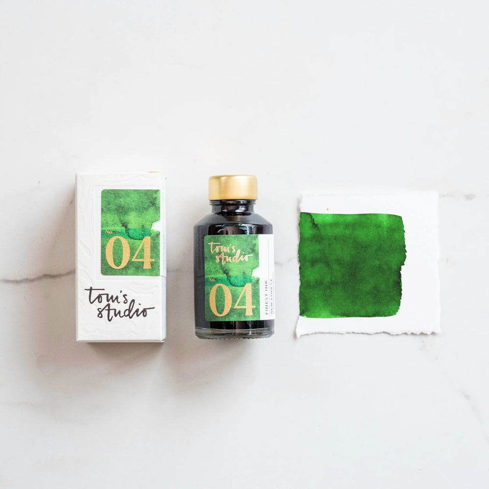 Tom's Studio | Fountain Pen Ink 50ml - 04 - New Forest Green
