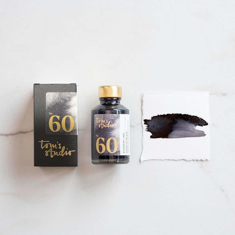 Tom's Studio | Fountain Pen Ink 50ml - 60 - Pigment Black