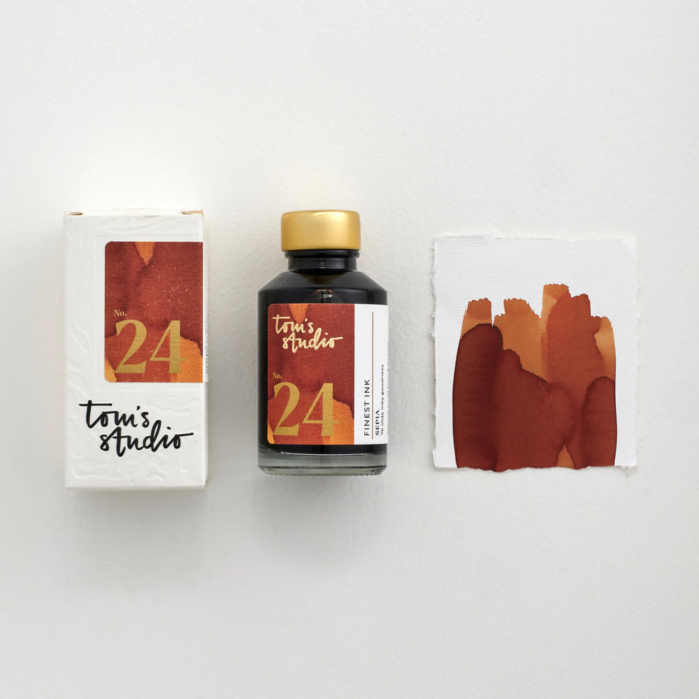 Tom's Studio | Fountain Pen Ink - 24 - Sepia