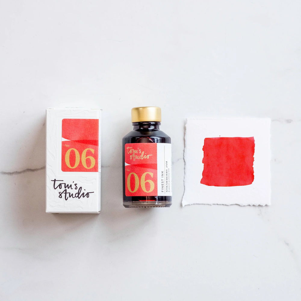 Tom's Studio | Fountain Pen Ink 50ml - 06 - Strawberry Jam